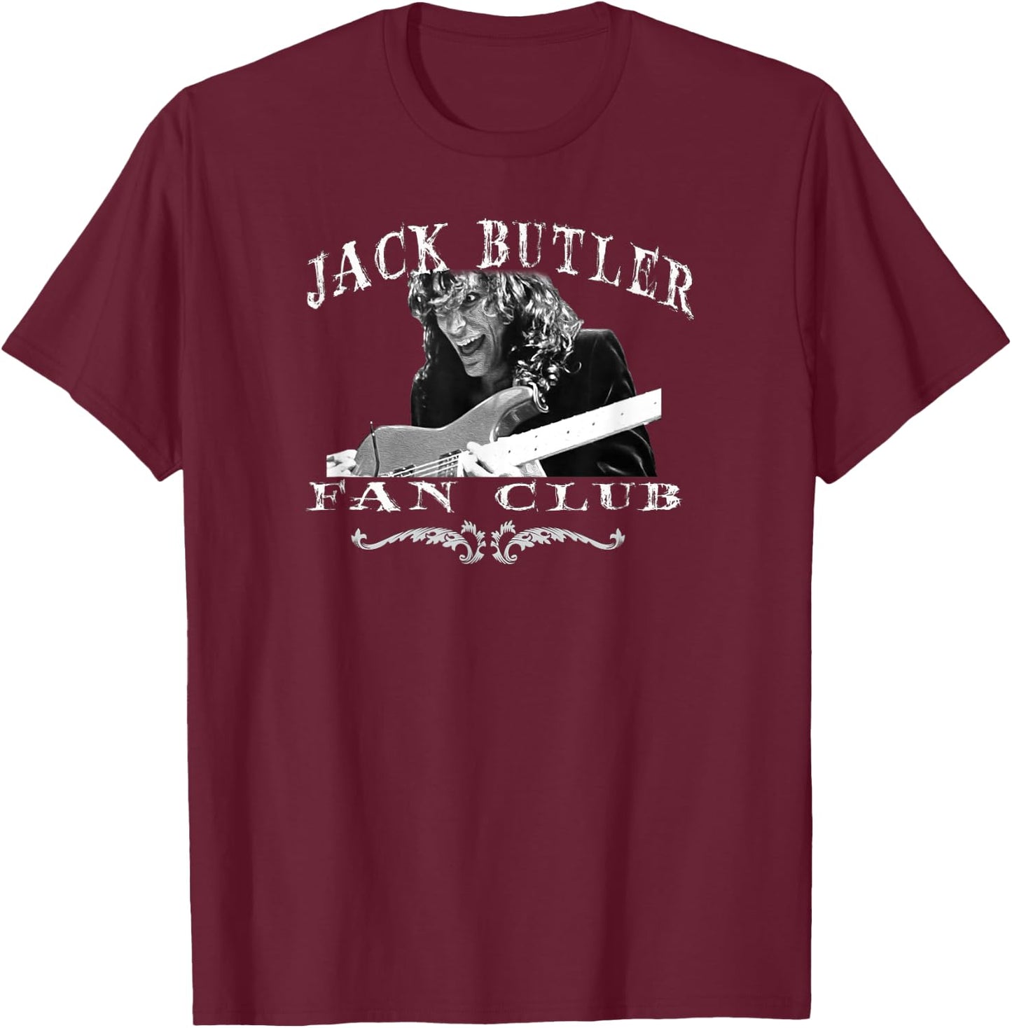 Jack Butler Guitar Music God !!! Awesome Funny T-Shirt - T-Shirt | Maroon
