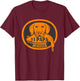 #1 Papa Lab Tested - Duck Hunting Labrador Retriever Dog T-Shirt - T-Shirt | Maroon