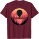 Pretty Flying Hot Air Balloon: Cool Sunset Ballooning Lovers T-Shirt - T-Shirt | Maroon