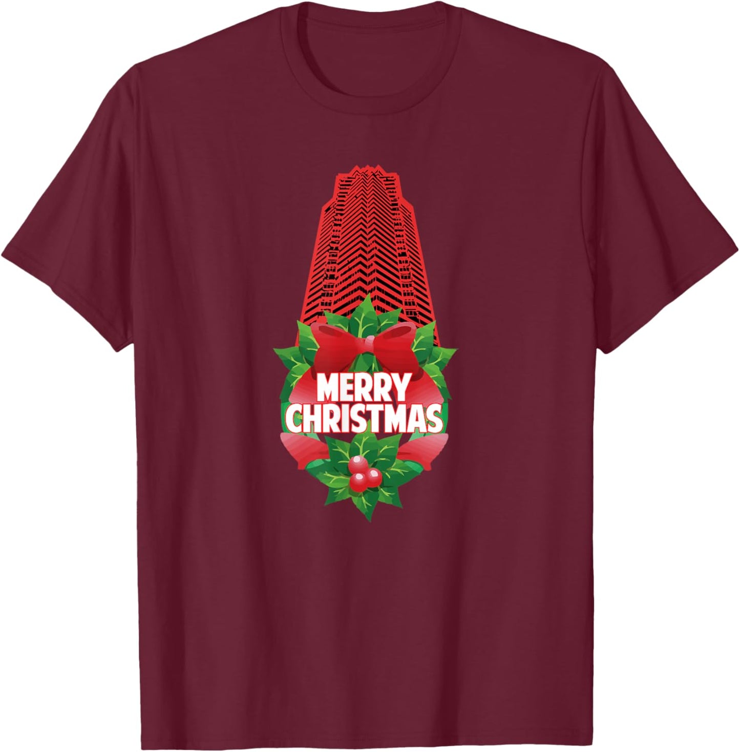 Merry Christmas! Yes, It IS a Christmas Movie. T-Shirt - T-Shirt | Maroon
