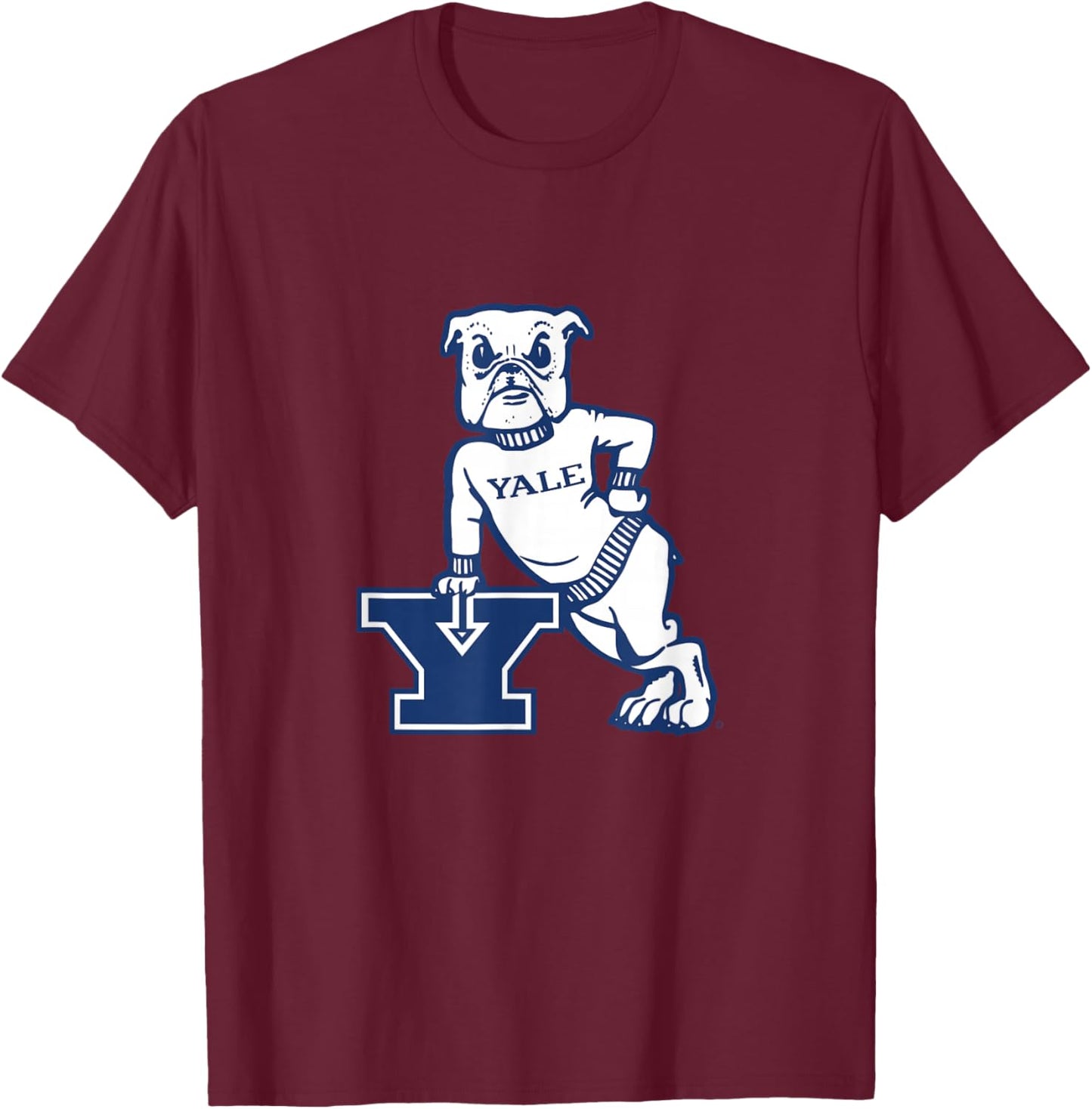 Yale Bulldogs | Official University NCAA Merch | YALE010 T-Shirt - T-Shirt | Maroon
