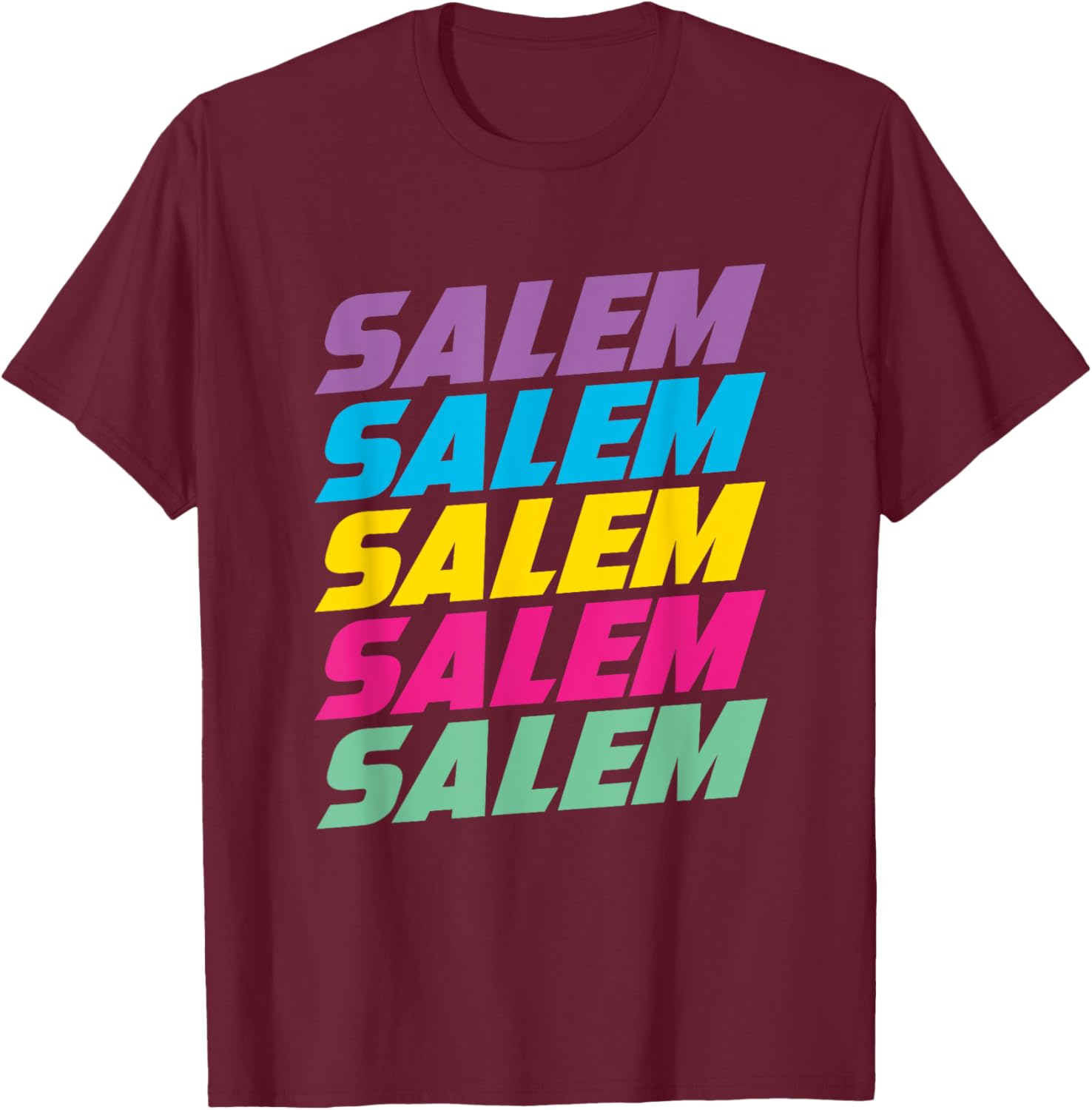 Salem T-Shirt - T-Shirt | Maroon