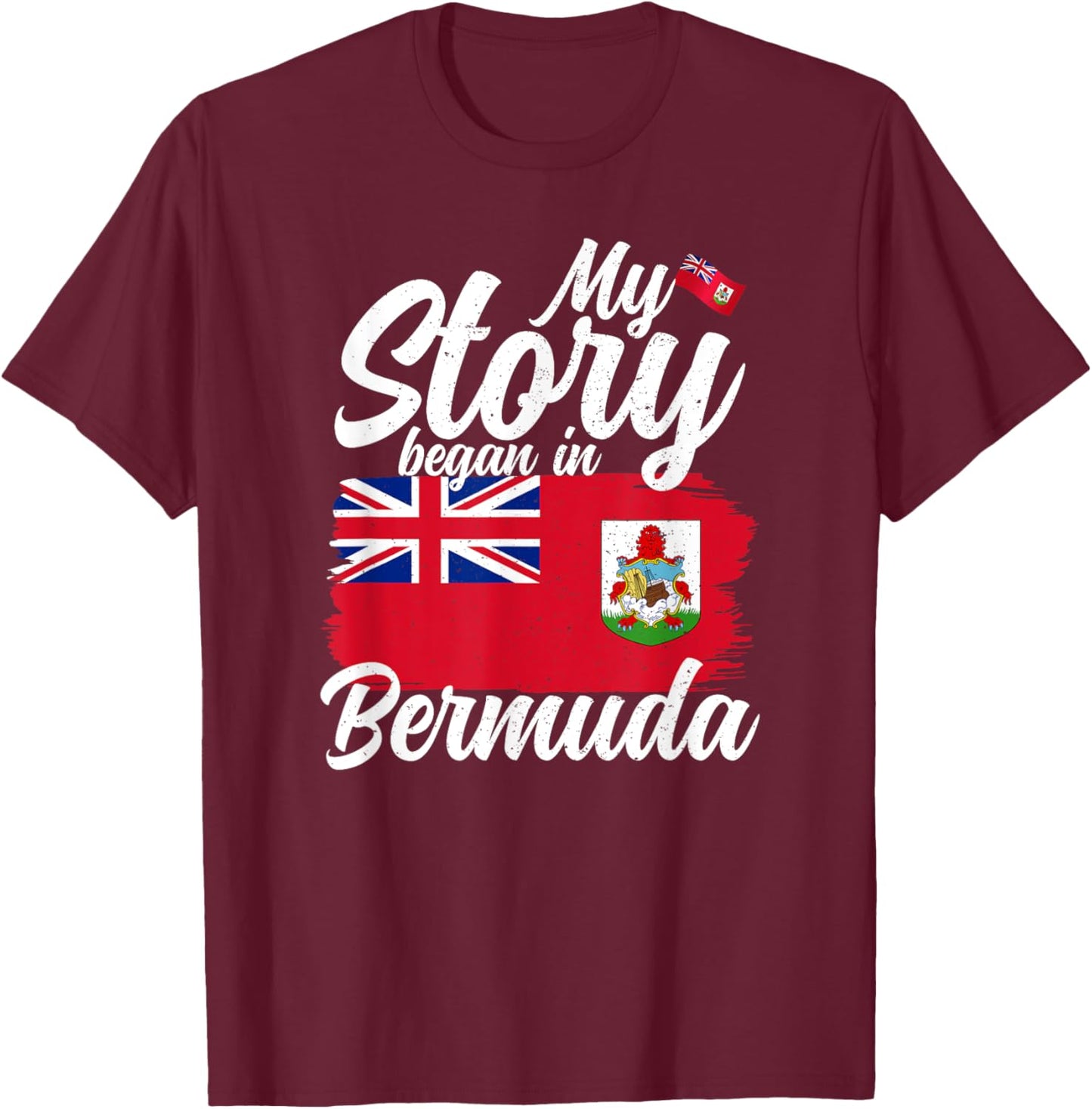 Bermuda T-Shirt - T-Shirt | Maroon
