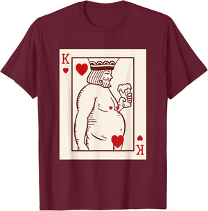 Card Shark We're Kings T-Shirt - T-Shirt | Maroon