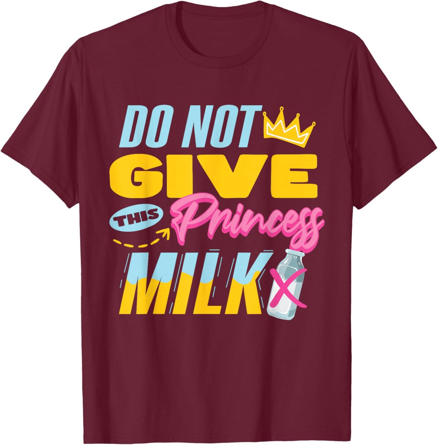 Funny Lactose Tolerant Lactose Intolerant T-Shirt - T-Shirt | Maroon
