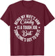 Being my wife's arm candy is a tough job Father's Day T-Shirt - T-Shirt | Maroon
