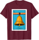 La Campana Lottery Card Gift The Bell Card Mexican Lottery T-Shirt - T-Shirt | Maroon