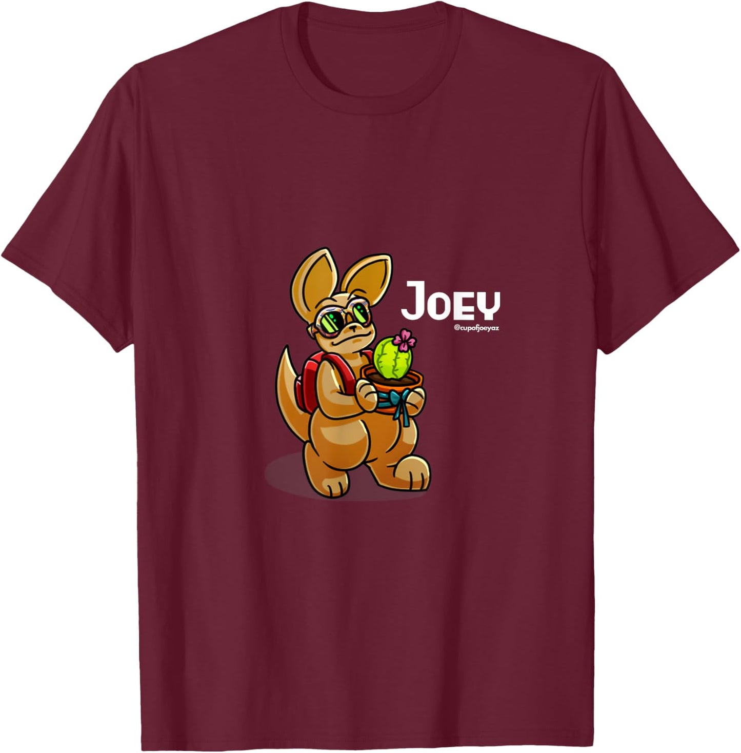 Joey Goes to Arizona T-Shirt - T-Shirt | Maroon