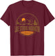 Retro Lake Stevens, Washington State Gift T-Shirt - T-Shirt | Maroon