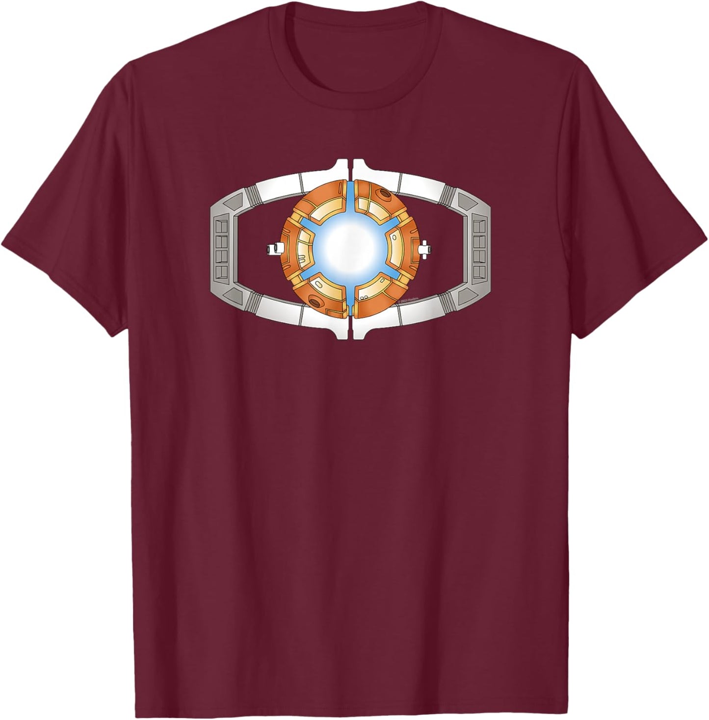 Transformers Autobot Matrix of Leadership Chest Piece T-Shirt - T-Shirt | Maroon