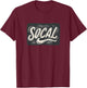SoCal statement Costume for Southern California T-Shirt - T-Shirt | Maroon