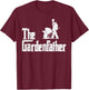 Gardening The Gardenfather Funny Movie Pun Fathers Day Men T-Shirt - T-Shirt | Maroon