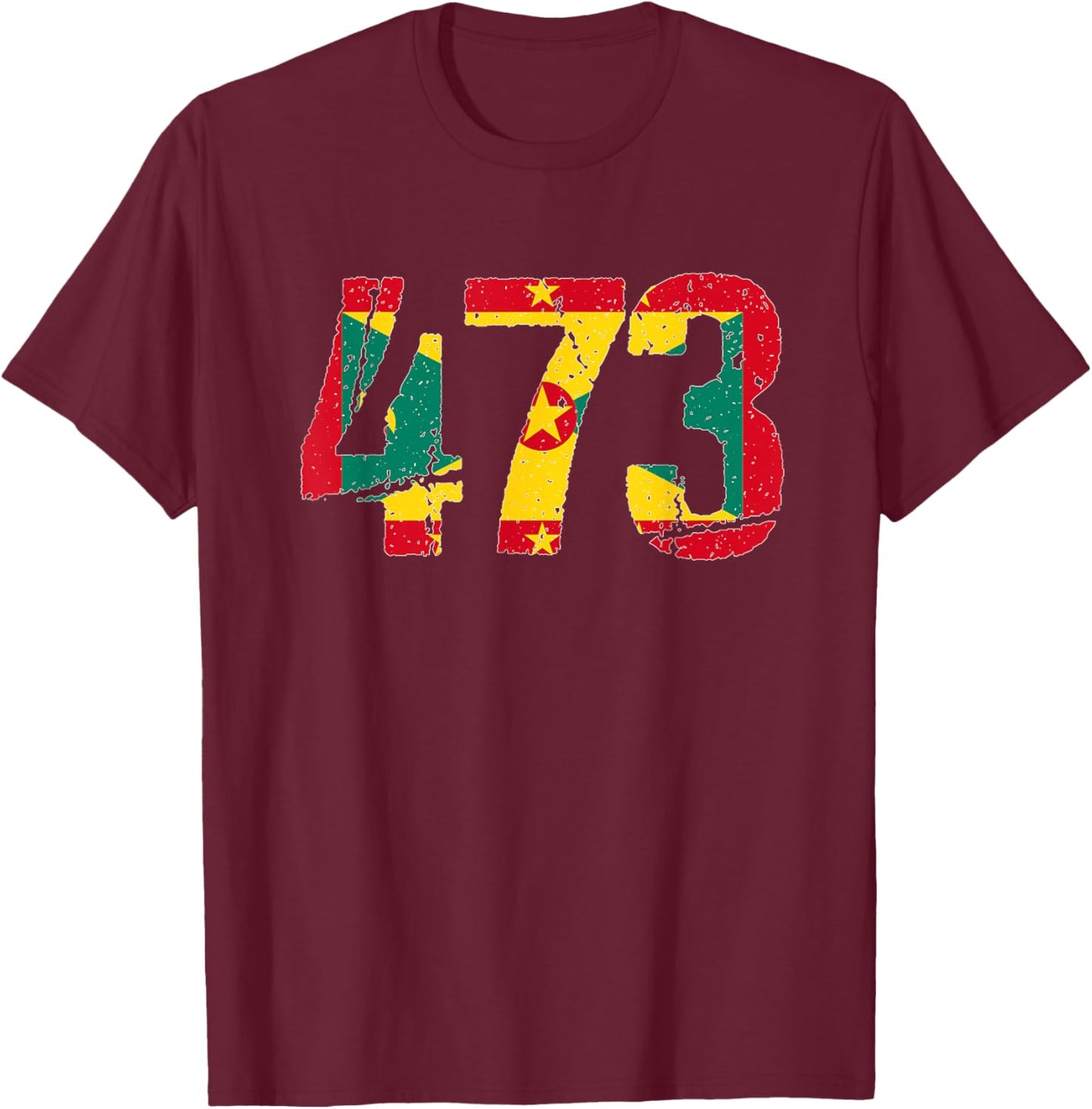 473 Grenada T-Shirt - T-Shirt | Maroon