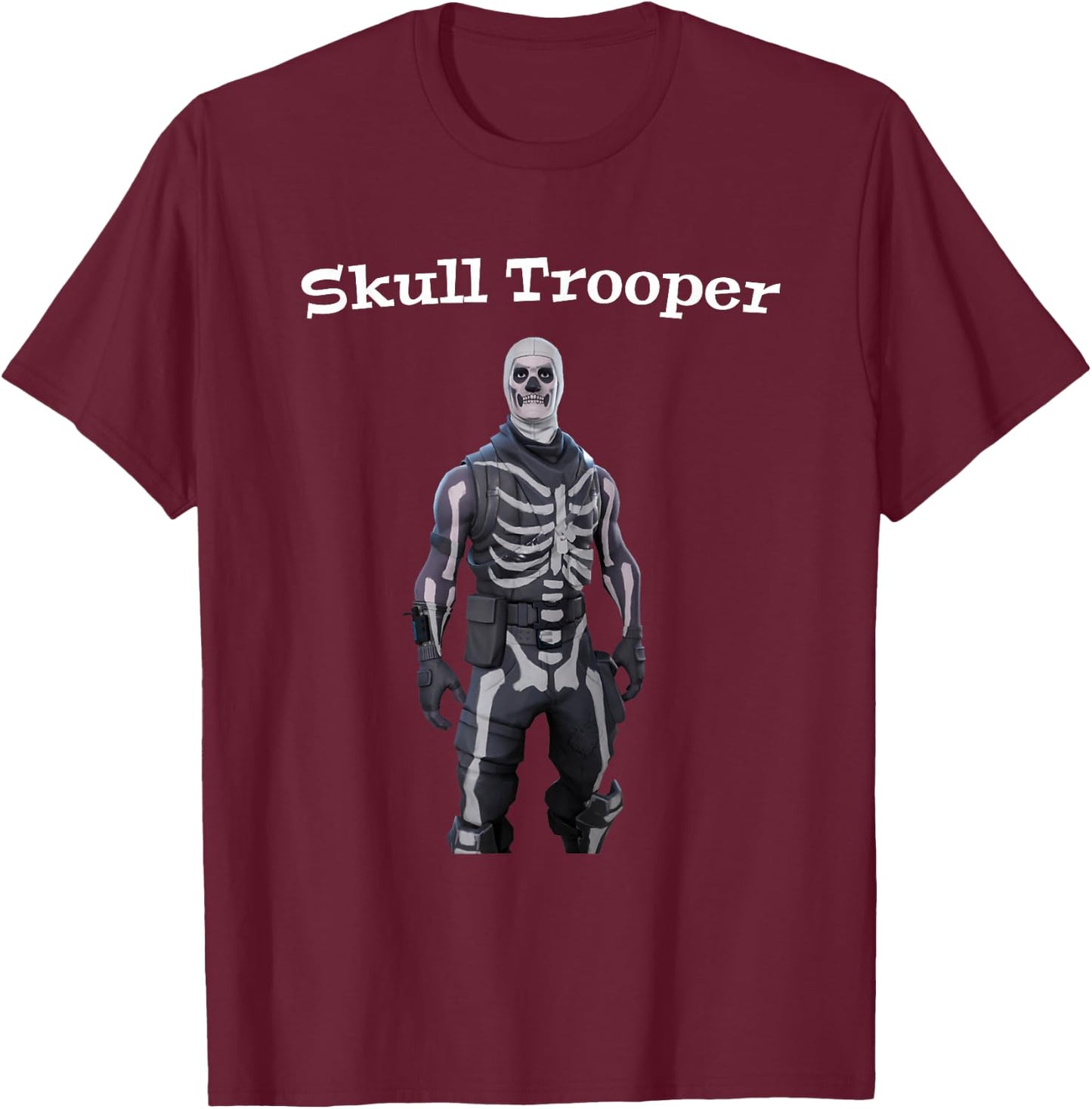 Skull Trooper Shirt T-Shirt - T-Shirt | Maroon