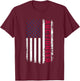 Auctioneer American Flag 4th July USA Patriotic Auctioneer T-Shirt - T-Shirt | Maroon