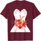 Simple Wedding Dress for Bridal Showers Gift T-Shirt - T-Shirt | Maroon
