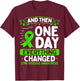 Lyme Disease Awareness Movement Warrior Survivor Ribbon T-Shirt - T-Shirt | Maroon