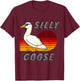 Duck and Goose Silly Goose Gifts Store Untitled Goose Outfit T-Shirt - T-Shirt | Maroon