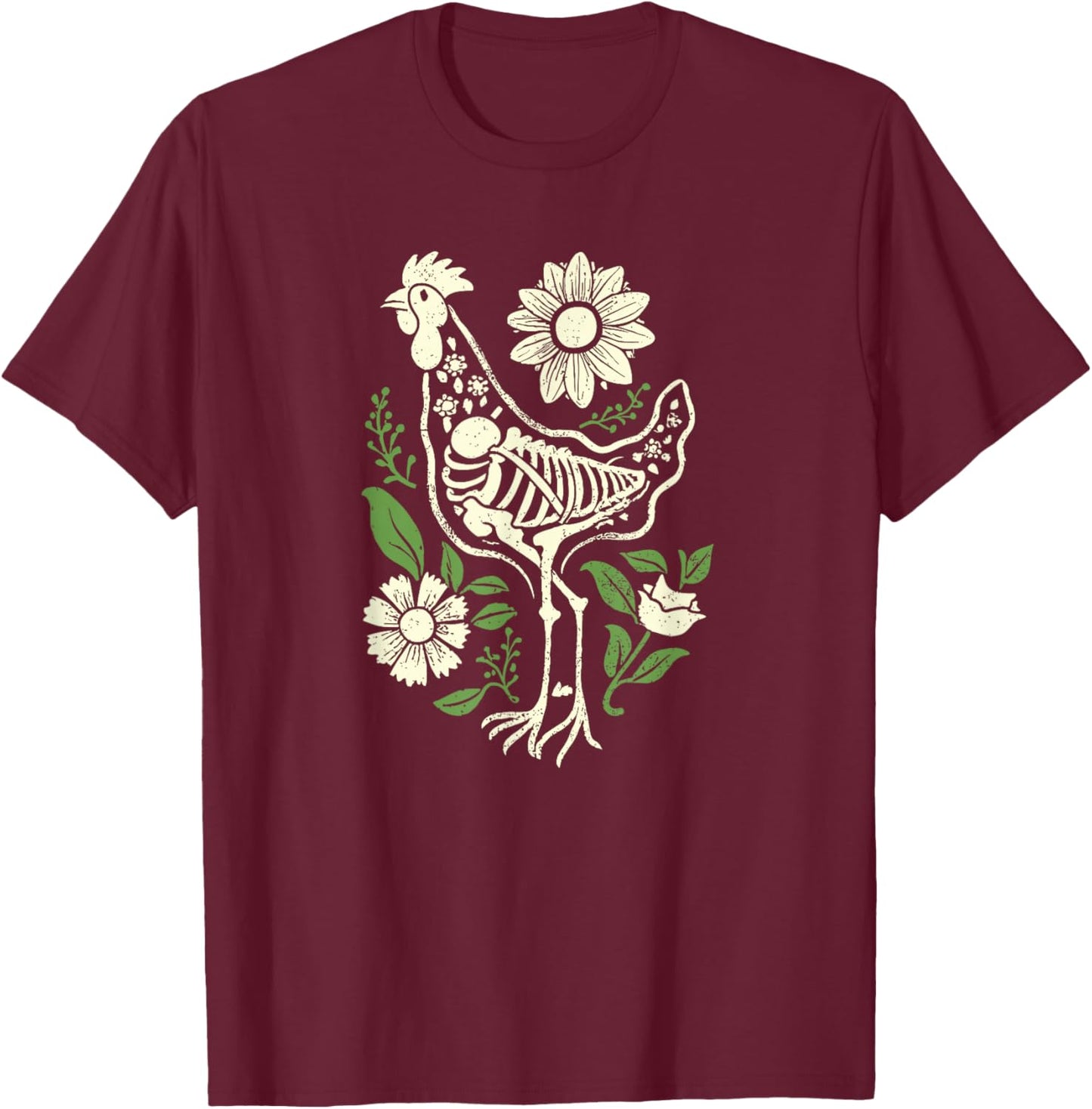 Hen - Chicken Coop Farm Farmer Farmers Chicken T-Shirt - T-Shirt | Maroon
