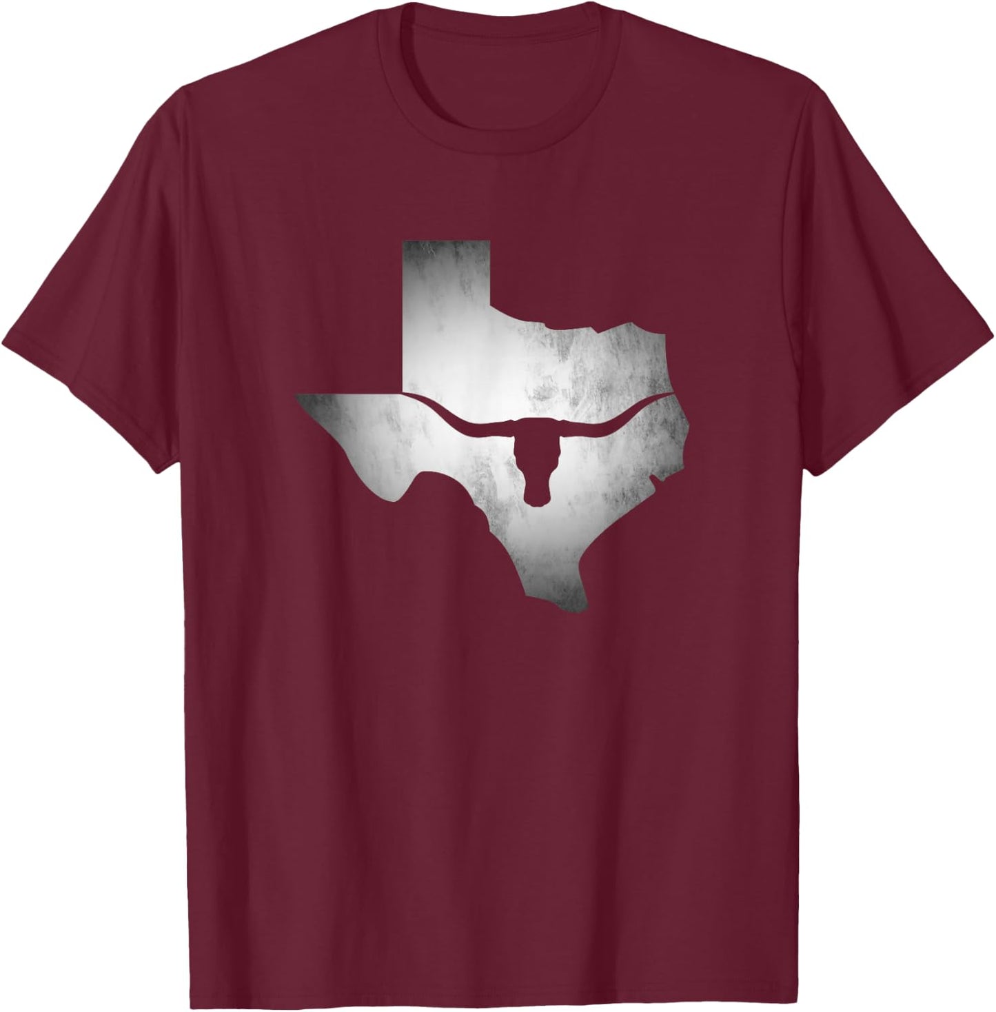 Texas State Bull Longhorn T-Shirt - T-Shirt | Maroon