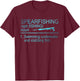 Spear Fishing Definition Funny Gift Spear Fishing T-Shirt - T-Shirt | Maroon