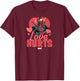 Deadpool - Love Hurts Valentine's Day T-Shirt - T-Shirt | Maroon