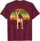 Boston Terrier Boston-Bulldog Women Kids T-Shirt - T-Shirt | Maroon