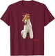 Wire Fox Terrier Mom Retro Mothers Day Gift Mum Dog T-Shirt - T-Shirt | Maroon