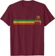 Bless uP Rasta Jamaica Roots Rock Reggae T-Shirt - T-Shirt | Maroon
