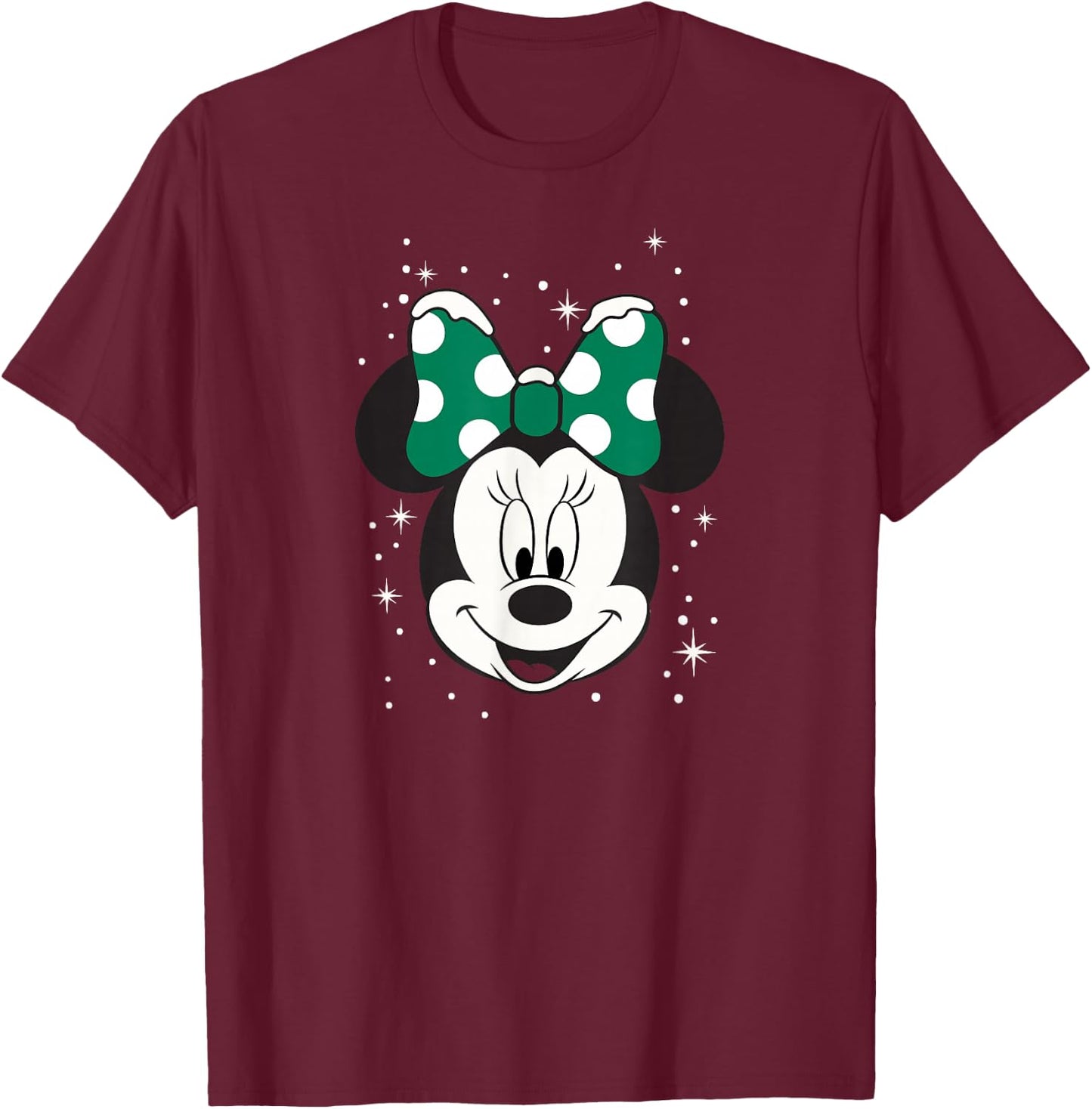 Disney - Holiday Minnie T-Shirt - T-Shirt | Maroon