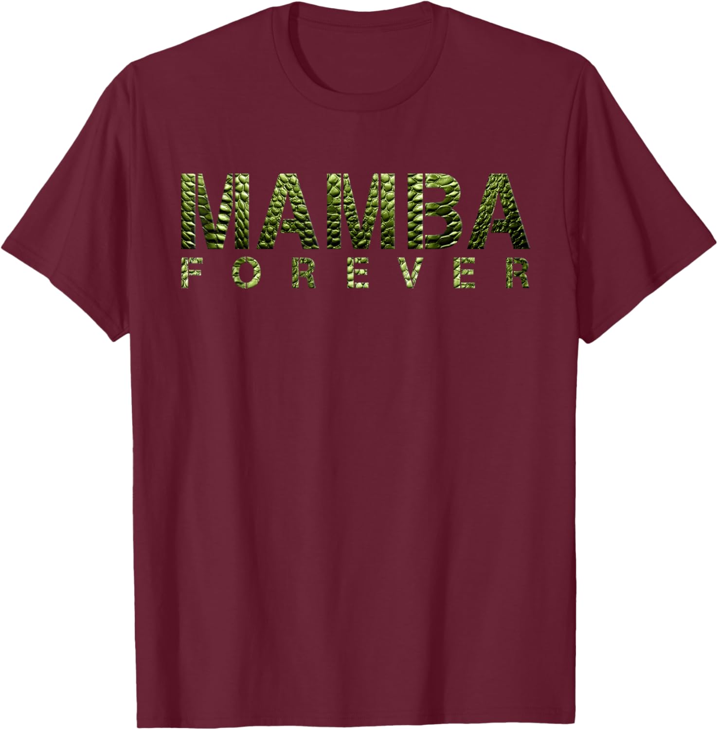 Mamba Vintage Retro Motivation Quote T-Shirt - T-Shirt | Maroon