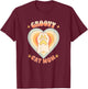 Groovy Cat Mom Men Women T-Shirt - T-Shirt | Maroon