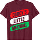 Daddy's Little Meatball Funny for Boys Girls Matching Family T-Shirt - T-Shirt | Maroon