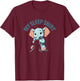 My Sleep Shirt Elephant Pyjamas Pajamas Nightshirt Elephant T-Shirt - T-Shirt | Maroon