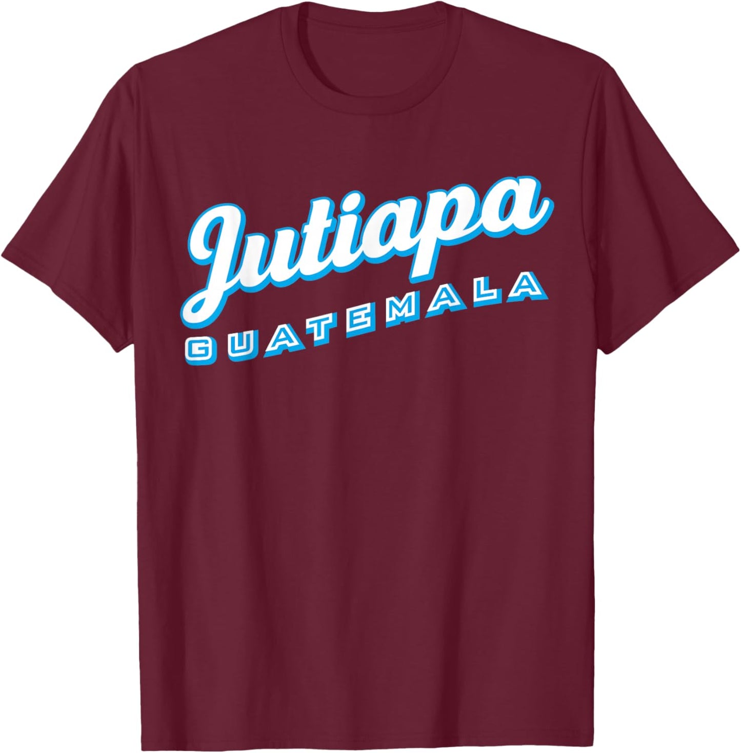 Jutiapa Guatemala T-Shirt - T-Shirt | Maroon