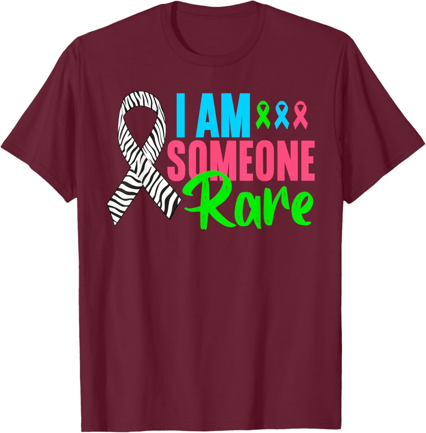 Rare Disease Day 2026 Shirt - I am Rare Disease Awareness T-Shirt - T-Shirt | Maroon