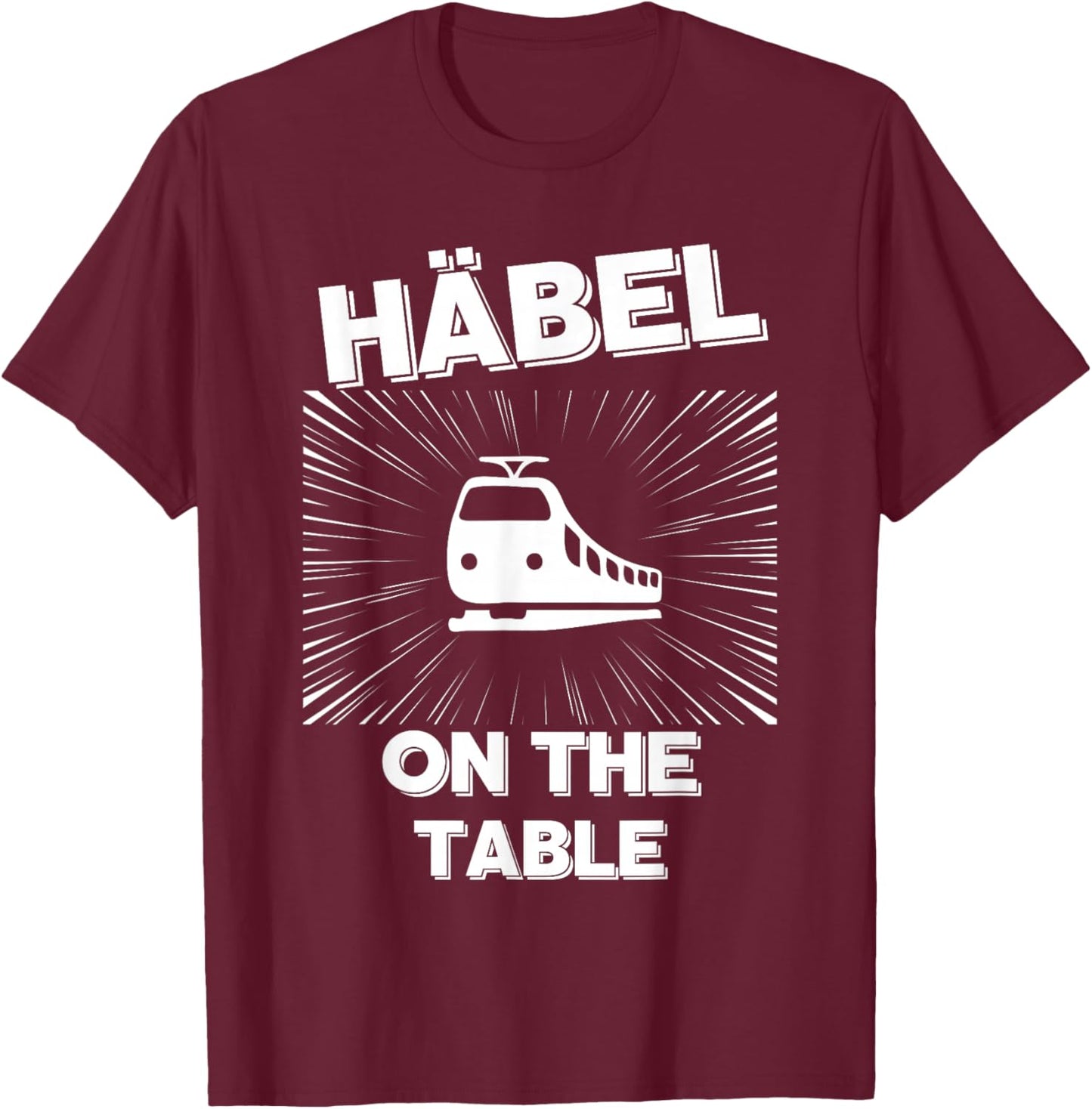 Lokführer Triebfahrzeugführer T-Shirt - T-Shirt | Maroon
