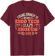 Endoscopy Technician Endo Tech Gastroenterology Strong T-Shirt - T-Shirt | Maroon