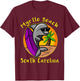 Myrtle Beach South Carolina Dolphin Vacation Design Souvenir Women Kids T-Shirt - T-Shirt | Maroon