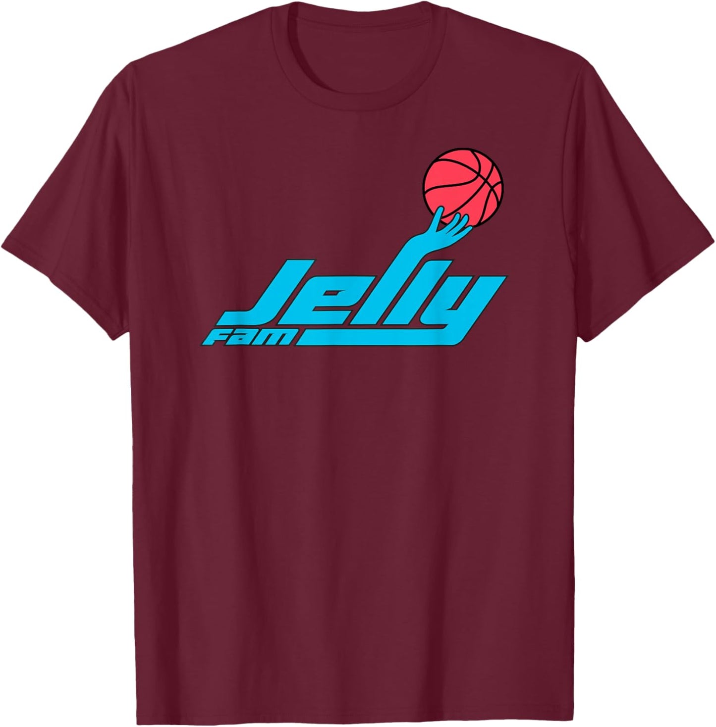 Jelly Fam T-Shirt - T-Shirt | Maroon
