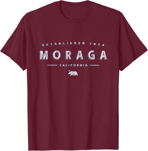 Moraga California - Moraga CA T-Shirt - T-Shirt | Maroon