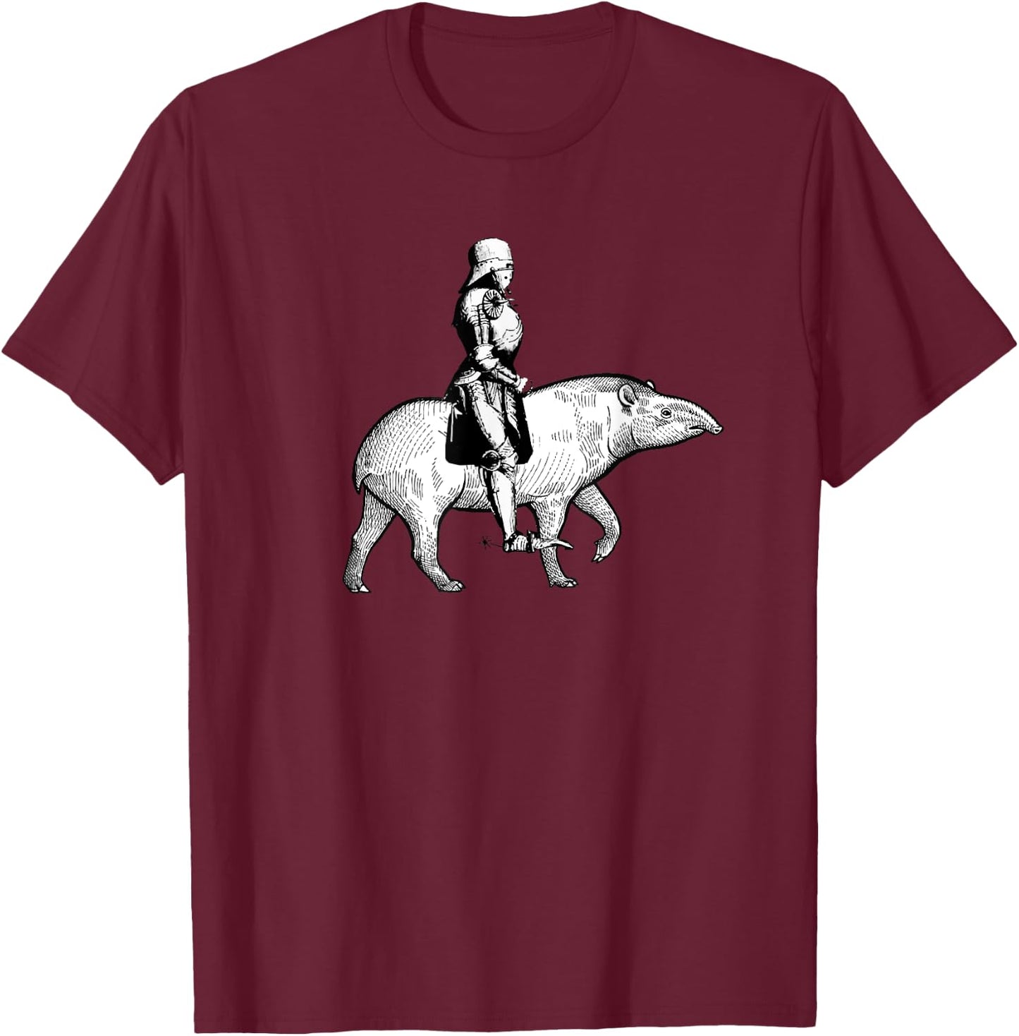 Horse/Tapir Shirts: Funny LDS Apostate Exmo Ex-Mormon T-Shirt - T-Shirt | Maroon
