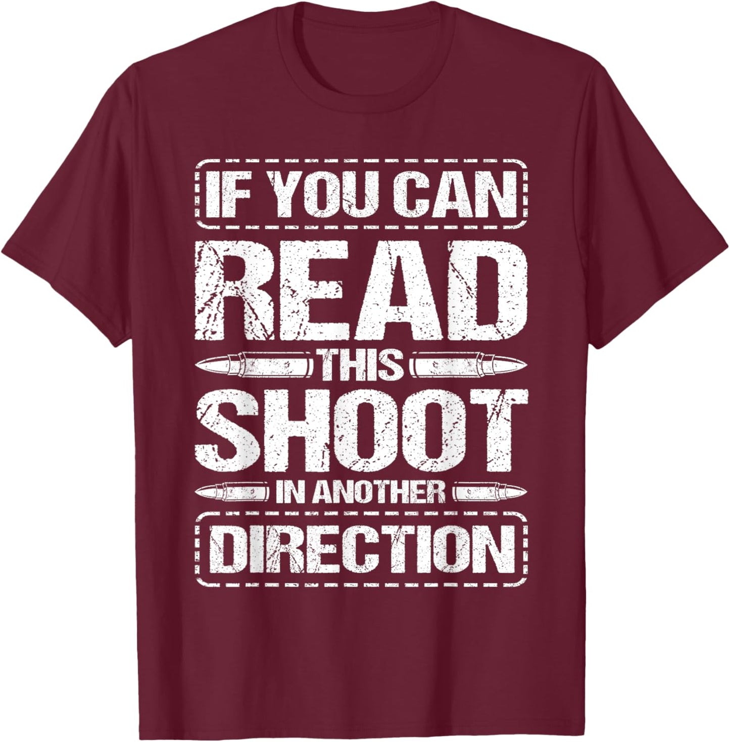 Gun Safety Officer RSO Shooting Range Safety Officer T-Shirt - T-Shirt | Maroon
