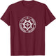 Argentum Astrum seal A.A. Thelema magick occult Will Crowley T-Shirt - T-Shirt | Maroon