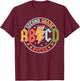 ABCD 2nd Grade Rocks Pencil Lightning Teachers Rock Boys T-Shirt - T-Shirt | Maroon