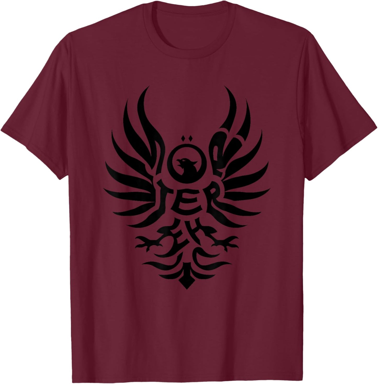 Austria Coat of Arms Eagle Word Art Österreich Animal T-Shirt - T-Shirt | Maroon
