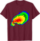 Meteorologist Hunting Storms Cumulonimbus, Twisting Storm T-Shirt - T-Shirt | Maroon