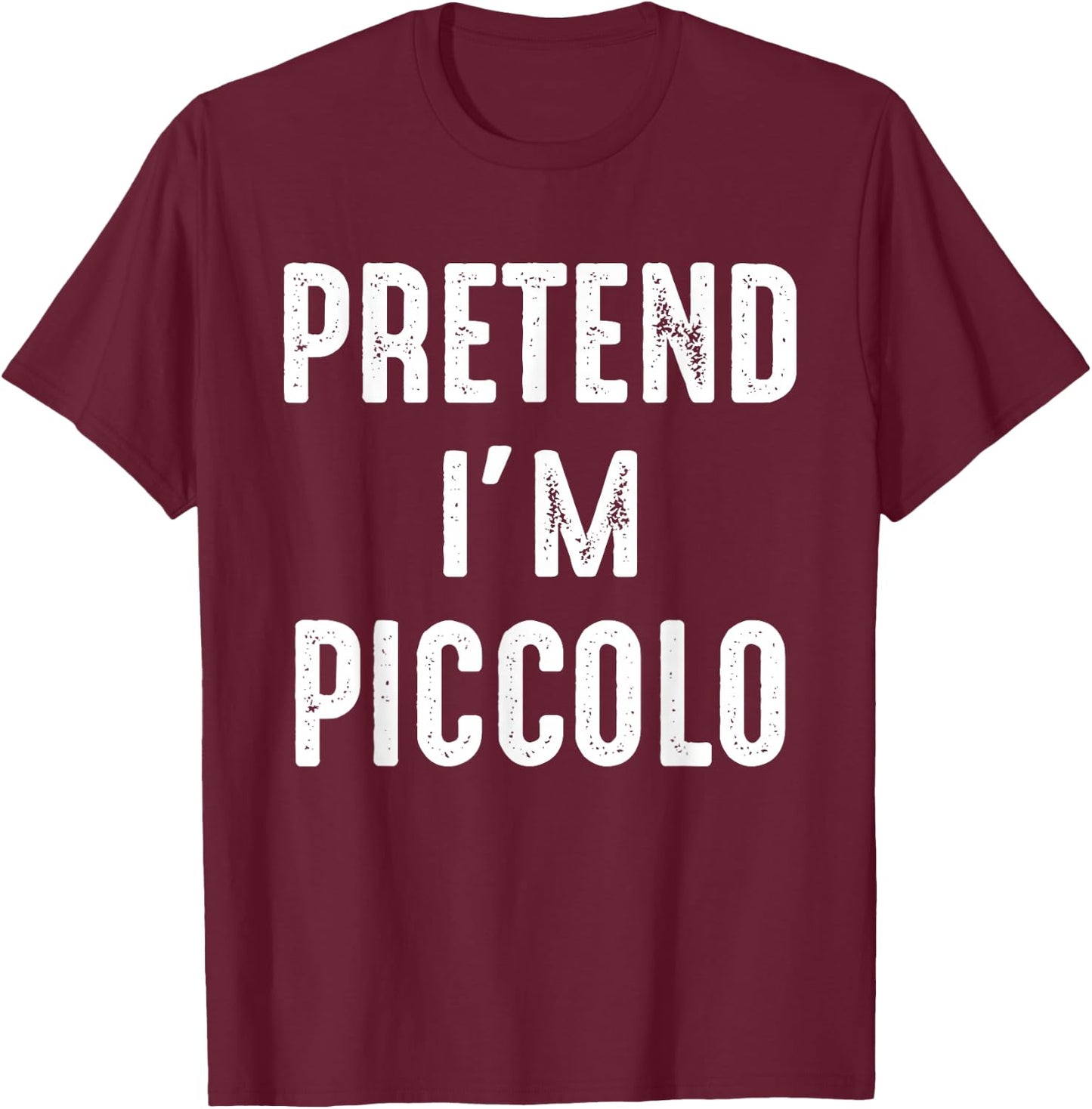 Pretend I'm Piccolo Family Matching Halloween Costume T-Shirt - T-Shirt | Maroon