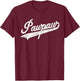 Pawpaw Vintage Retro Style Father’s day Gift Dad Grandpa T-Shirt - T-Shirt | Maroon
