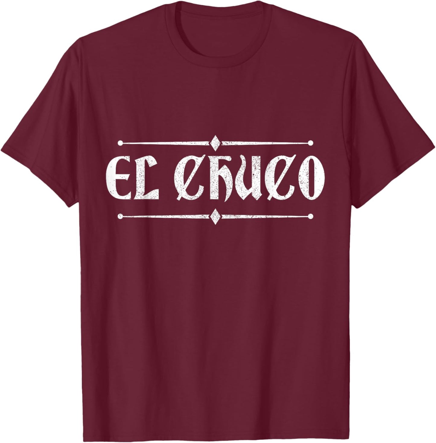 El Chuco El Paso Texas Vintage Pride T-Shirt - T-Shirt | Maroon